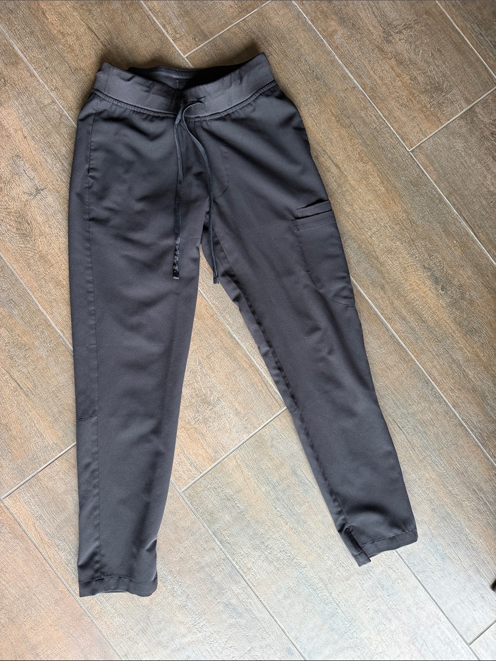 Black Women's Drawstring slim Pants